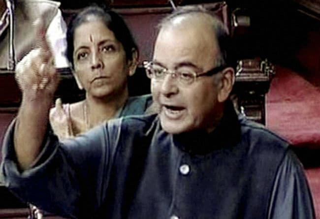 विपक्ष के जबर्दस्त विरोध के बीच लोकसभा में जीएसटी विधेयक पेश