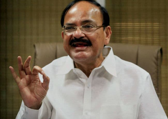 भूमि अधिग्रहण विधेयक पर फिर से सोचने का सवाल ही नहीं : वेंकैया नायडू