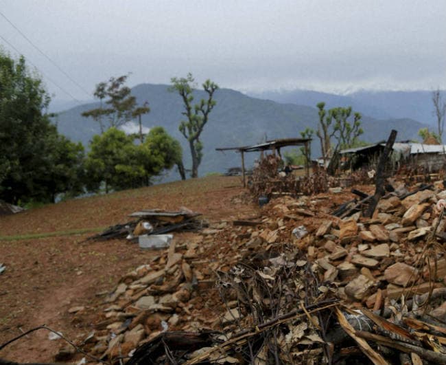 नेपाल में फिर भूकंप के झटके, तीव्रता 4 मापी गयी