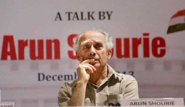 अरुण शौरी पर भाजपा का पलटवार, कहा - अच्छे दिनों के साथी हैं शौरी