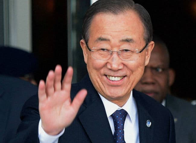 समय आ गया है कि महिलाएं संयुक्त राष्ट्र का नेतृत्व करें : बान की मून