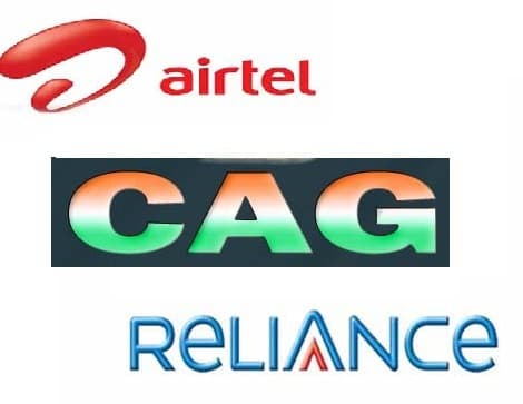 CAG ने कहा, नये नियमों से रिलायंस और एयरटेल को मिला 3,367.29 करोड़ रुपये का अनुचित लाभ