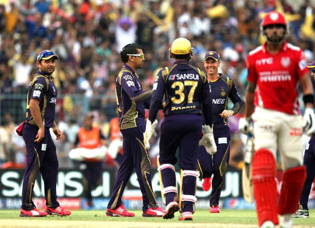 IPL-8 : कोलकाता नाइटराइडर्स ने किंग्स इलेवन पंजाब को एक विकेट से हराया