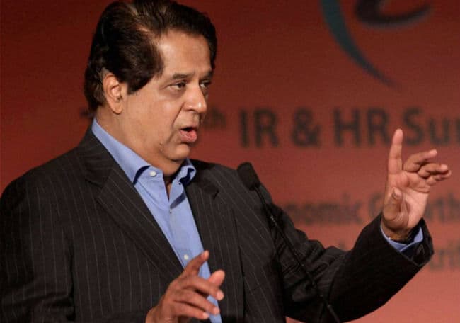 ब्रिक्स बैंक का अध्यक्ष बनाये जाने पर कामत ने किया सरकार का धन्यवाद