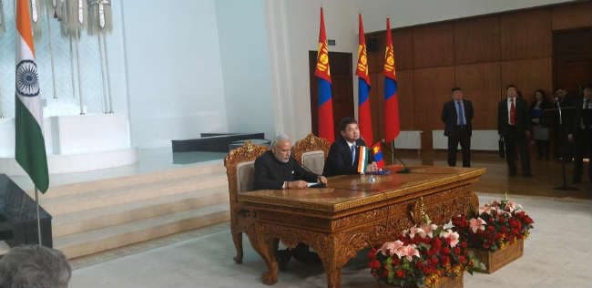 प्रधानमंत्री का मंगोलिया दौरा, कई अहम मुद्दों पर बनी सहमति