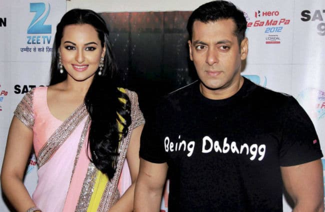 ''दबंग'' सलमान, सोनाक्षी ने शत्रुघ्न सिन्हा को दिया सम्मान