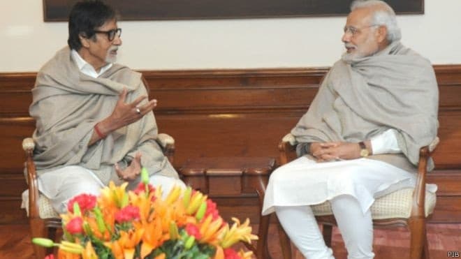 जानिए, प्रधानमंत्री मोदी ने अमिताभ बच्चन को क्यों कहा शुक्रिया