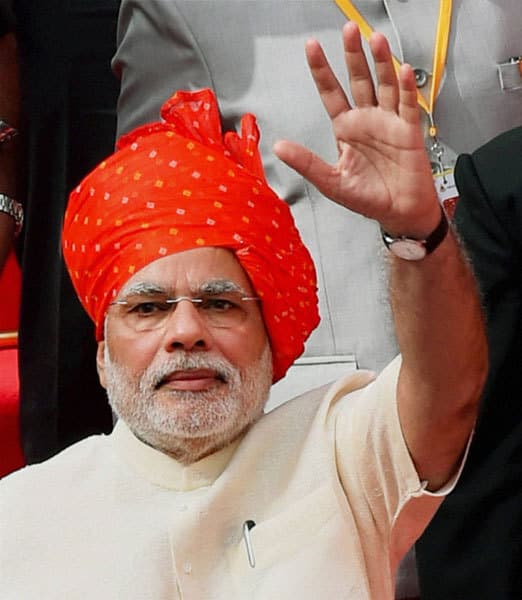 किसान चैनल का उद्घाटन करने के बाद नरेंद्र मोदी पहुंचे भाजपा मुख्‍यालय