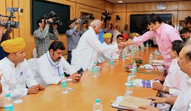 समाप्‍त हुआ आठ दिनों से जारी गुर्जर आंदोलन, सरकार ने 5% आरक्षण का दिया आश्‍वासन