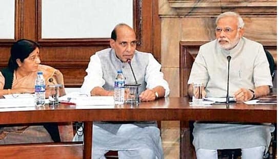 कैबिनेट की बैठक में तीसरी बार भूमि अधिग्रहण पर अध्यादेश की सिफारिश