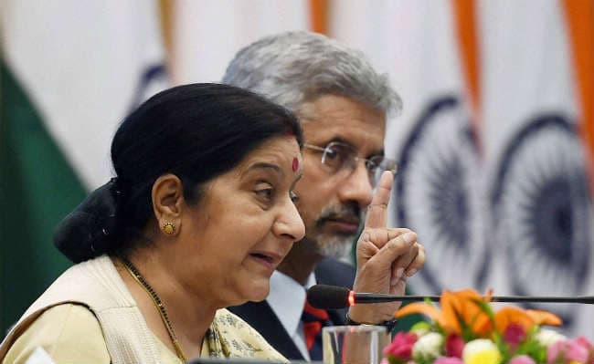 भारत-पाकिस्तान क्रिकेट श्रृंखला पर अभी नहीं हुआ है फैसला : सुषमा स्वराज