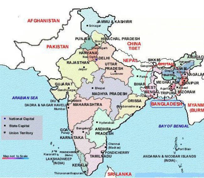 जानिए, 41 साल बाद कैसे बदल जायेगा भारत और बांग्लादेश का नक्शा!