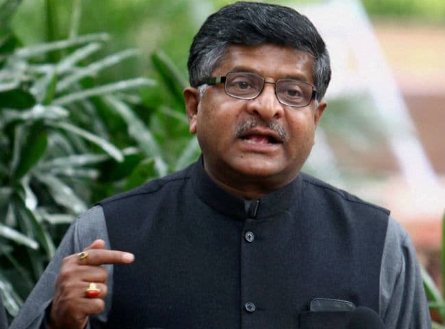 कानून अपना काम कर रहा है, केजरीवाल सरकार हस्तक्षेप न करे : रविशंकर प्रसाद