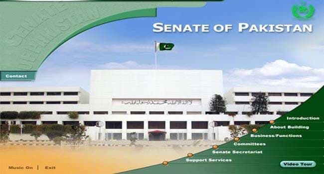 पाक सीनेट ने प्रस्ताव पारित कर भारतीय नेताओं के बयानों की निंदा की