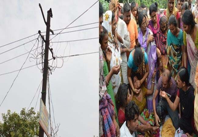 करंट से पांच साल के बच्चे की मौत, गुस्साये लोगों ने किया सड़क जाम