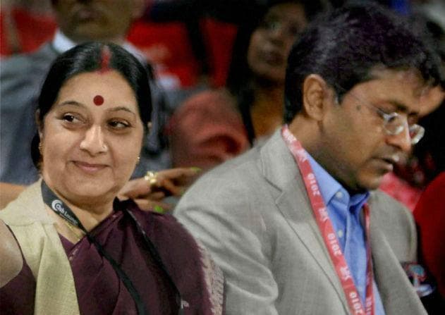 सुषमा पर लग रहे आरोपों पर ललित मोदी ने तोड़ी चुप्पी कहा, उन्होंने मेरी बीवी की जान बचायी