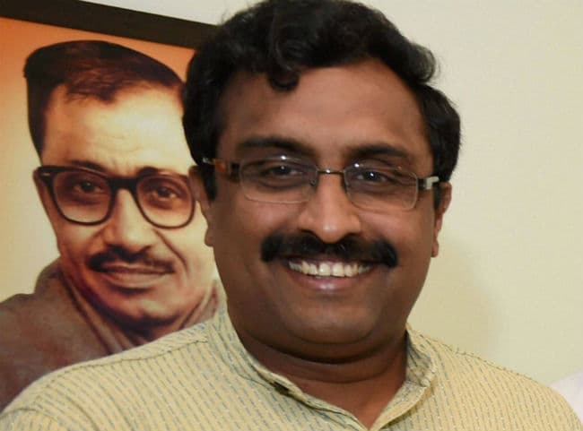 उपराष्ट्रपति पर निशाना साधने के बाद राम माधव चाहते हैं कि विवाद हो खत्म