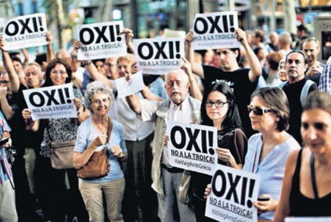 ग्रीस में जनमत संग्रह शुरु, जनता की ''यस'' ''नो'' पर टिकीं दुनिया की निगाहें