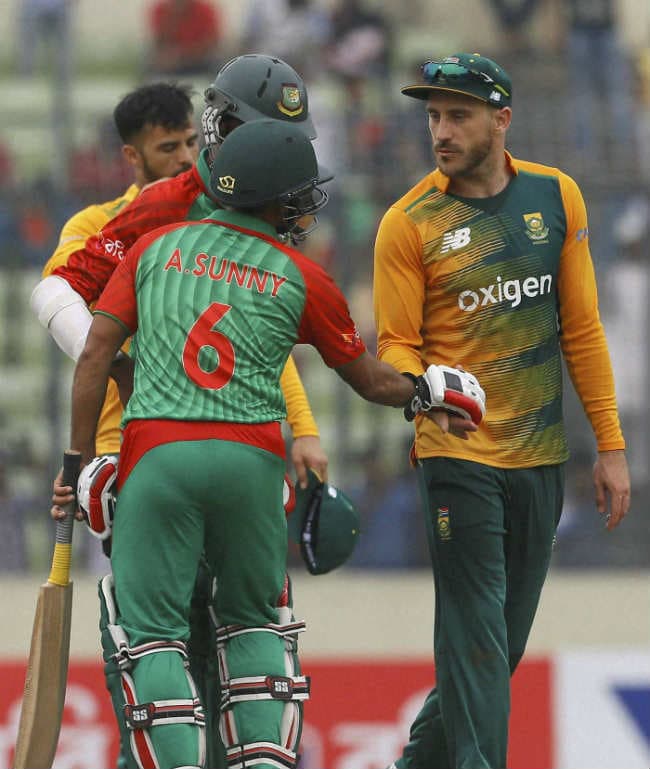 केवल 96 रन पर ही ढ़ेर हुए बांग्‍लादेशी शेर, टी-20 में दक्षिण अफ्रीका की बड़ी जीत