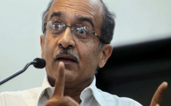 व्यापम घोटाले की जांच को लेकर मप्र सरकार असंवेदनशील: प्रशांत भूषण