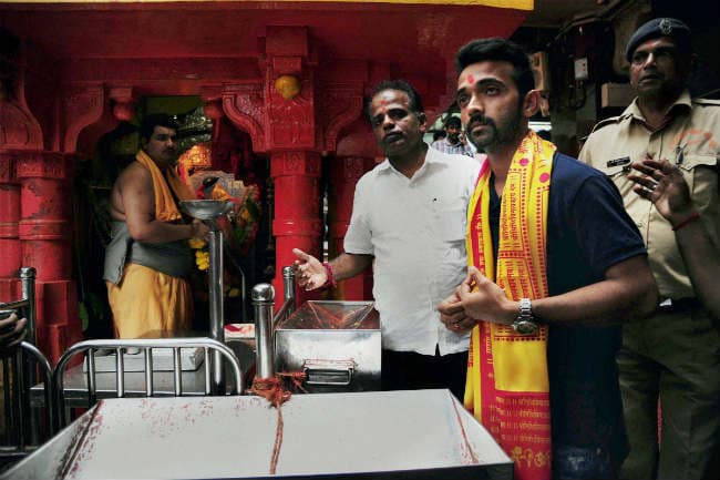 जिम्बाब्वे दौरा पर जाने से पहले अजिंक्य रहाणे ने लिया सिद्धिविनायक का आशीर्वाद