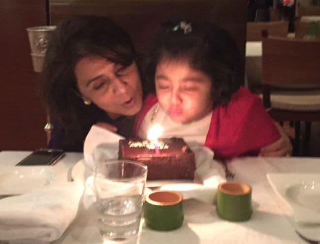 नीतू सिंह ने नातिन समारा संग मनाया अपना जन्मदिन
