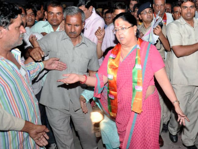 मंदिरों को तोडने के विरोध में आरएसएस का राजस्थान में चक्का जाम