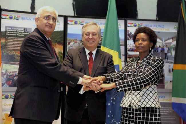 इब्सा की बैठक में प्रधानमंत्री