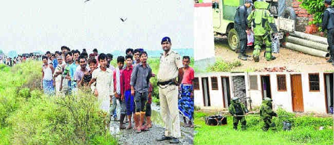 एनएसजी ने नष्ट किया आतंक का बड़ा जखीरा, 15 किमी दूर ले जाकर बमों का कराया ब्लास्ट