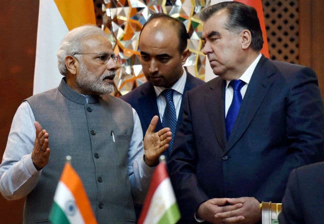 भारत और ताजिकिस्तान आतंक के खिलाफ लडाई में बढाएंगे सहयोग