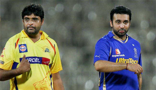 मयप्‍पन-कुंद्रा पर आजीवन प्रतिबंध, CSK और RR आईपीएल से आउट