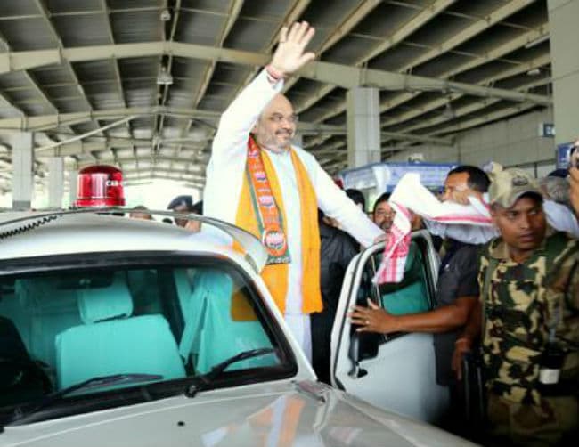 अमित शाह ने बिहार में फूंका चुनावी बिगुल, ''जंगल राज'' की वापसी की चेतावनी दी