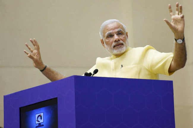 मोदी ने वाड्रा का नाम लिये बिना कांग्रेस पर हमला बोला, परिवारवाद की राजनीति पर चुटकी ली