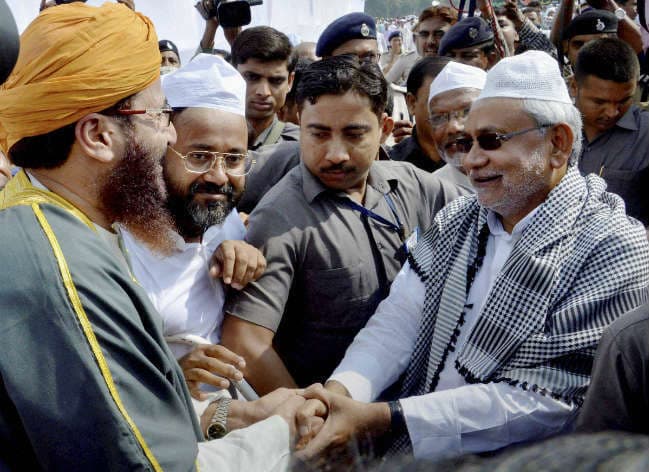 नीतीश कुमार ने दी ईद की मुबारकबाद