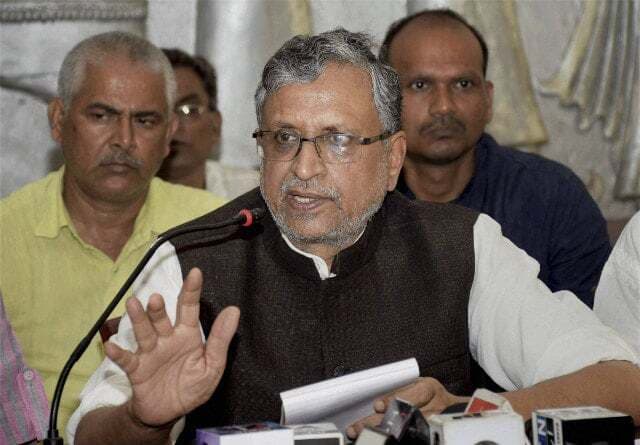 सीएम के विकास पुरुष बनने का ढोंग उजागर: सुशील मोदी