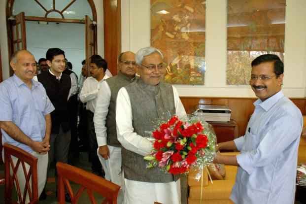 बिहार विधानसभा चुनाव : ‘आप’ पार्टी दे सकती है नीतीश कुमार को समर्थन