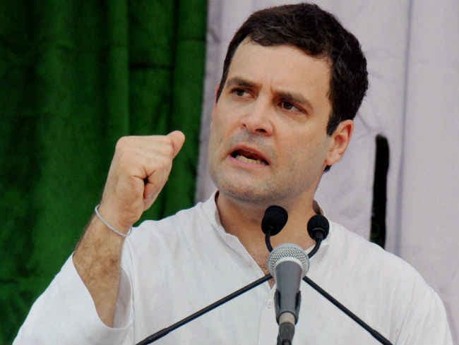 दोषियों को बचा रहे हैं प्रधानमंत्री : राहुल गांधी