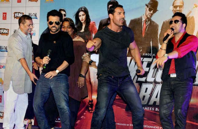 ''वेलकम बैक'' का गाना लॉन्‍च, अनिल कपूर और जॉन अब्राहम ने किया डांस