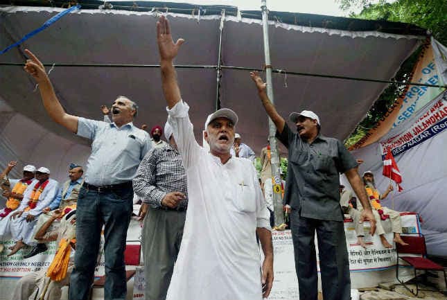 OROP पर पूर्व सैनिकों ने पीएम के भाषण को किया खारिज, आंदोलन तेज करने की चेतावनी