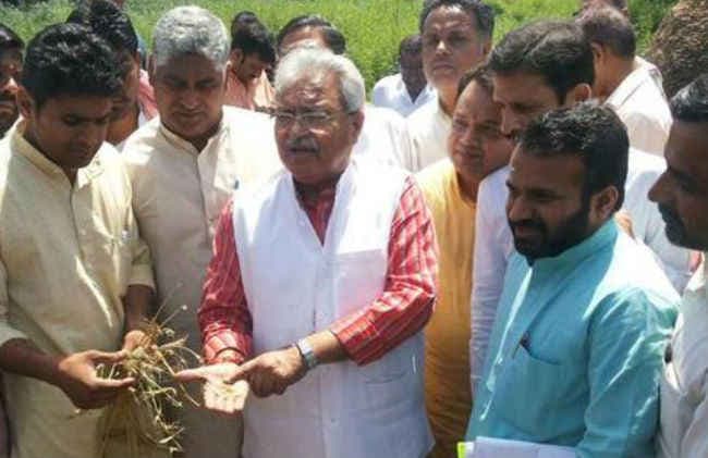 लक्ष्मीकांत वाजपेयी की कार डिवाइडर से टकरायी, घायल