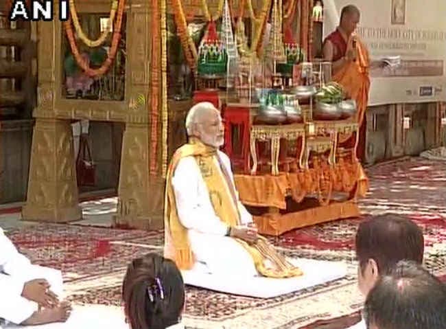 बोधगया को आध्यात्मिक राजधानी के रुप में विकसित करेगी सरकार : PM