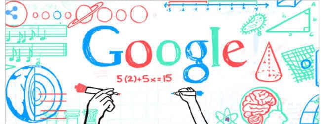 टीचर्स डे पर गूगल ने बनाया डूडल