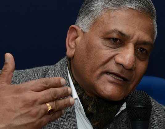 पाकिस्तान को वीके सिंह का करारा जवाब