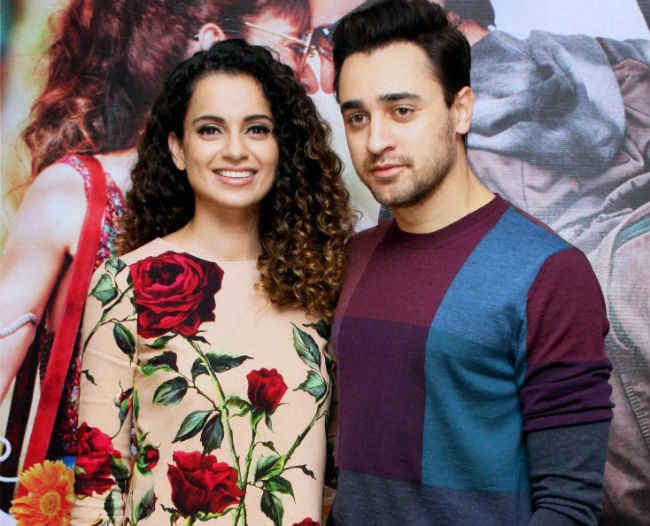 ''कट्टी बट्टी'' में 7 अलग-अलग हेयरस्‍टाइल्‍स में नजर आयेंगी कंगना