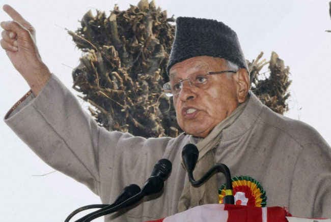 कभी भी पाकिस्तान का हिस्सा नहीं बनेगा कश्मीर : फारुक अब्दुल्ला