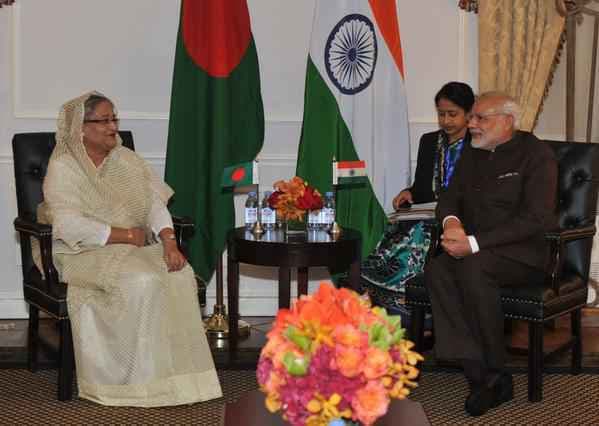 बांग्लादेश की प्रधानमंत्री से काफी फलदायक रही मोदी की मुलाकात