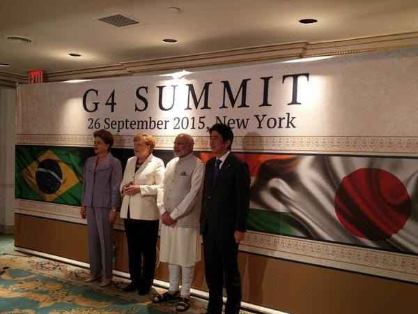 भारत ने की जी 4 बैठक की अध्यक्षता, संयुक्त राष्ट्र सुरक्षा परिषद में बदलाव पर दिया जोर