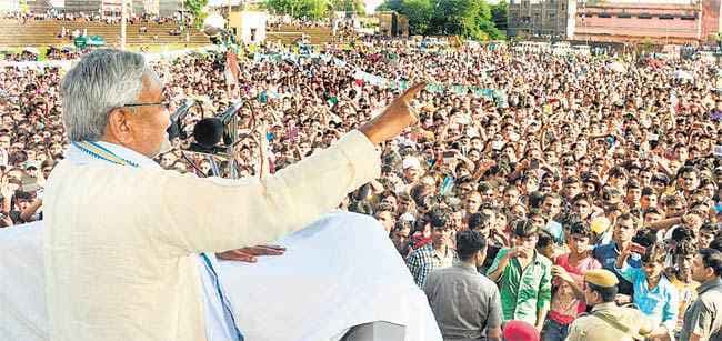 नीतीश ने BJP पर साधा निशाना, कहा नहीं चलेगी ‘हवाबाजी’