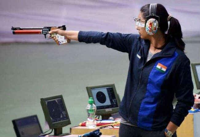 एशियाई एयर गन चैंपियनशिप : हीना ने जीता स्वर्ण, श्वेता को रजत