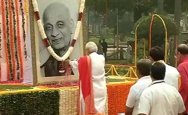 पीएम मोदी ने सरदार पटेल को किया याद